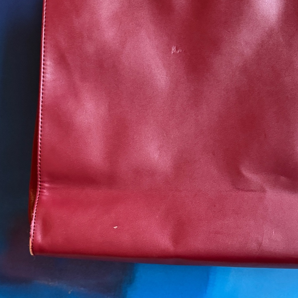 Telfar Deep Burgundy Vegan 2005 Tote Shopper - Picture 9 of 17